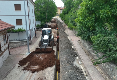 Doğalgaz çalışmalarının ikinci etabı devam ediyor.!